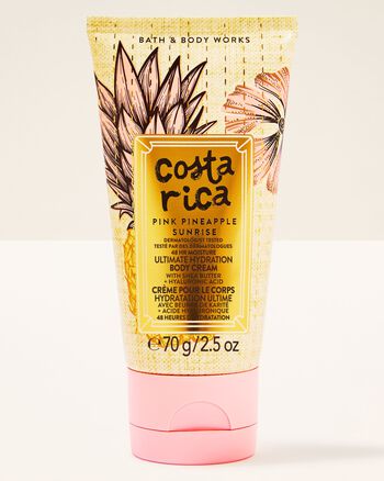 Pink Pineapple Sunrise Travel Size Ultimate Hydration Body Cream บอดี้ครีมขนาดพกพา
