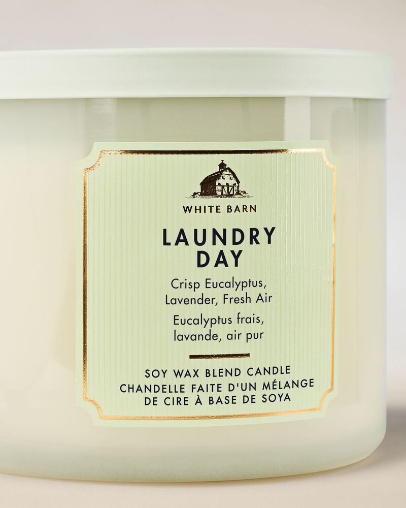 Laundry Day 3-Wick Candle เทียนหอม 3 ไส้
