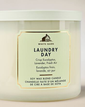 Laundry Day 3-Wick Candle เทียนหอม 3 ไส้