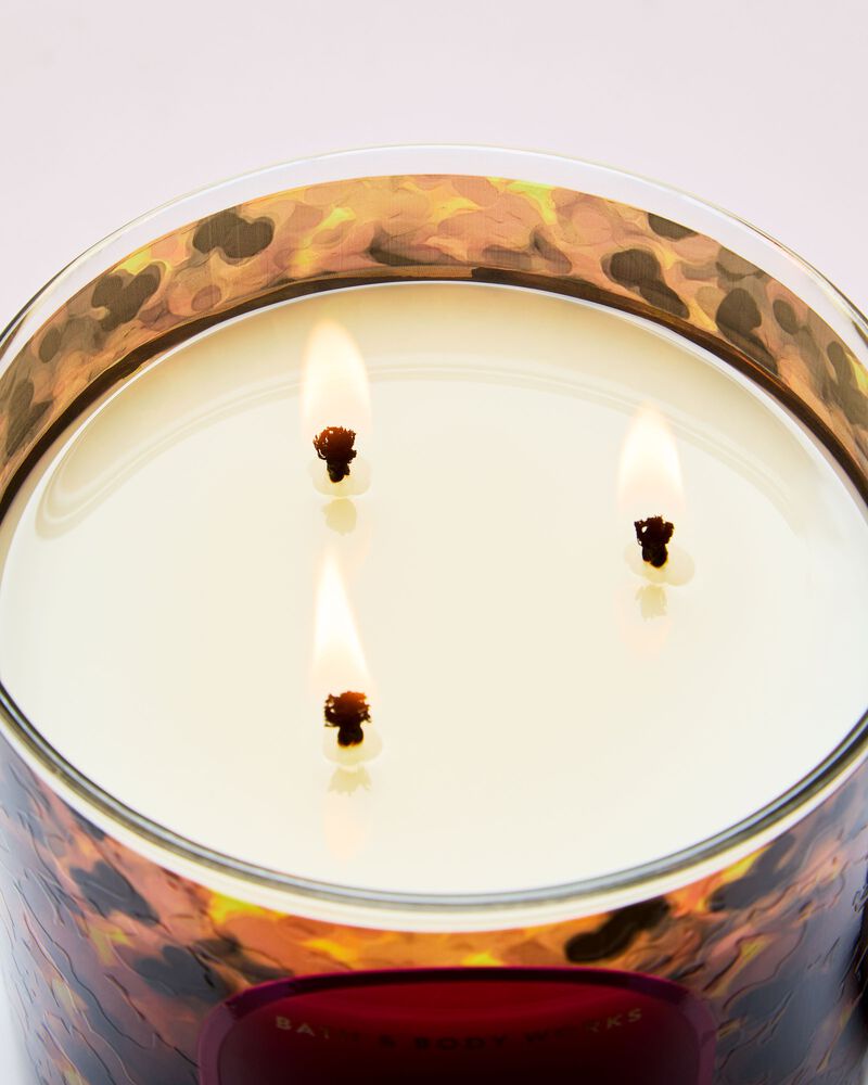 Mahogany Teakwood 3-Wick Candle 3-Wick Candle