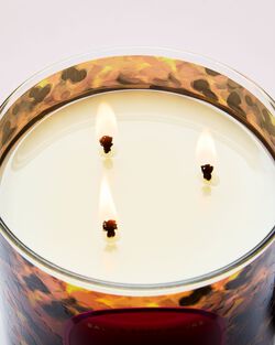 Mahogany Teakwood 3-Wick Candle image number null