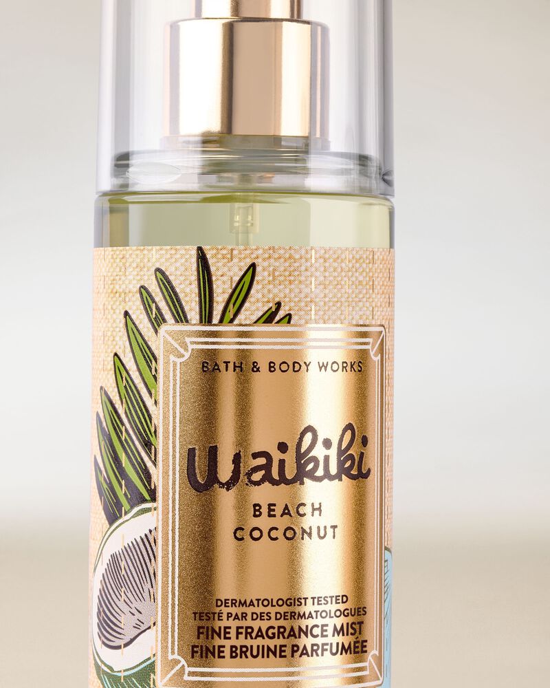 Waikiki Beach Coconut Travel Size Fine Fragrance Mist มิสต์ขนาดพกพา