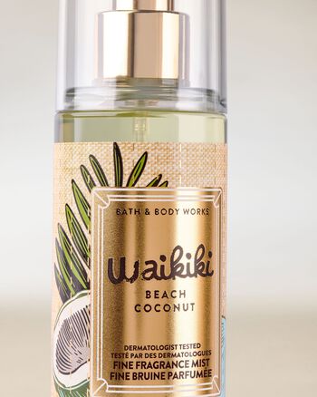 Waikiki Beach Coconut Travel Size Fine Fragrance Mist มิสต์ขนาดพกพา