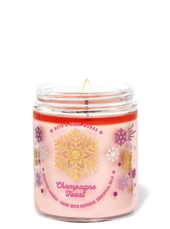 Champagne Toast Single Wick Candle Single Wick Candle
