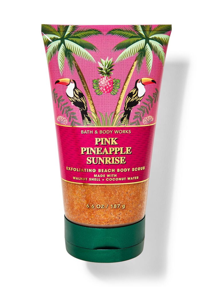 Pink Pineapple Sunrise Exfoliating Beach Body Scrub บอดี้สครับ