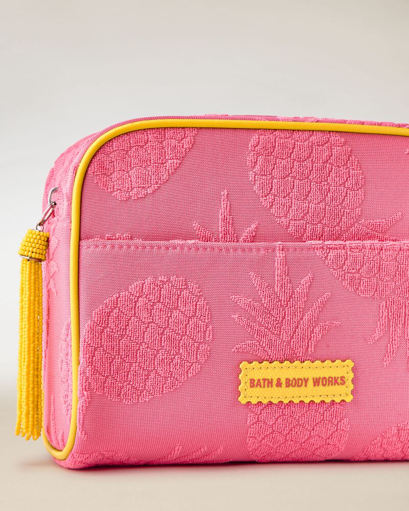 Pink Pineapple Cos Bag Cosmetic Bag กระเป๋าเครื่องสำอาง