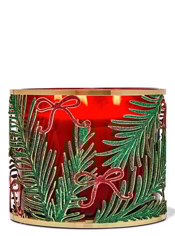 Garland Bows 3-Wick Candle Holder ที่วางเทียนหอม3 ไส้