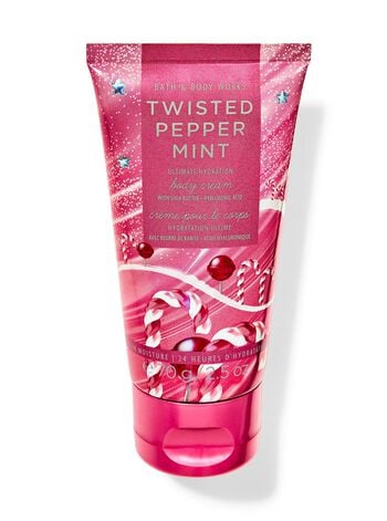 Twisted Peppermint Travel Size Ultimate Hydration Body Cream บอดี้ครีมขนาดพกพา