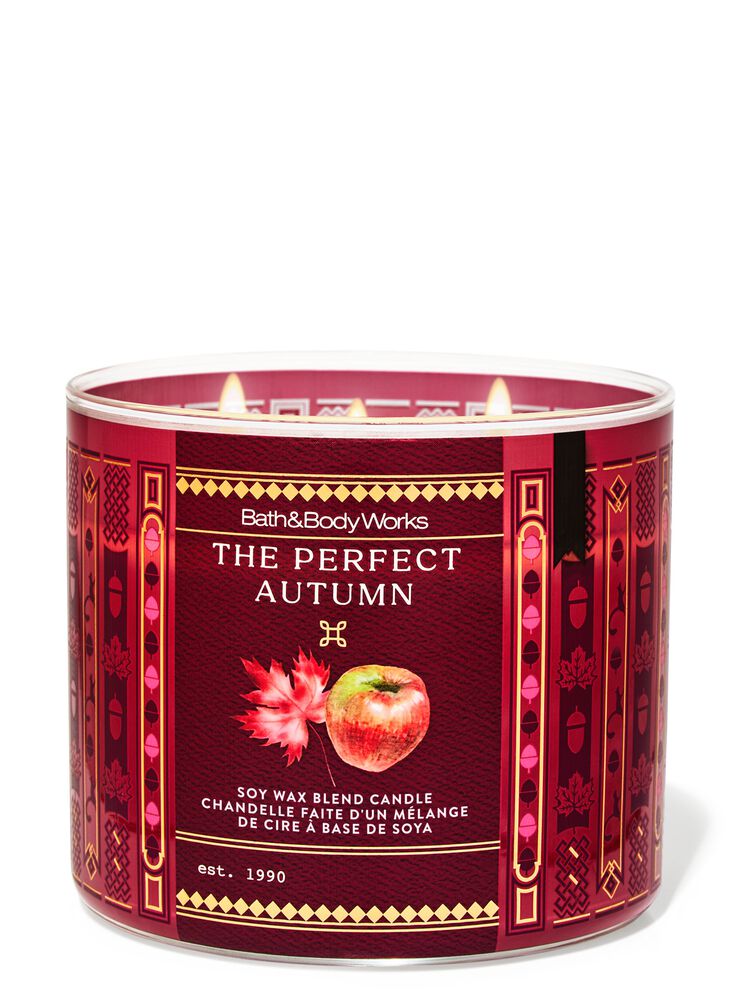The Perfect Autumn 3-Wick Candle เทียนหอม 3 ไส้