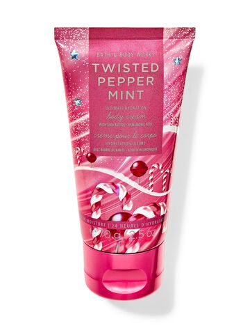 Twisted Peppermint Travel Size Ultimate Hydration Body Cream บอดี้ครีมขนาดพกพา