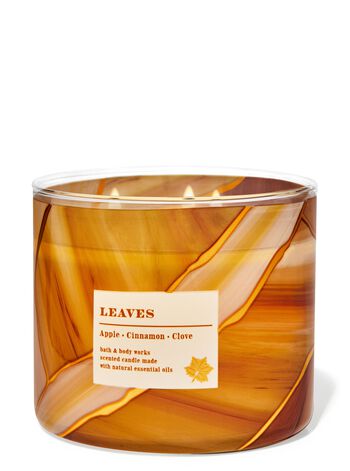 Leaves 3-Wick Candle เทียนหอม 3 ไส้