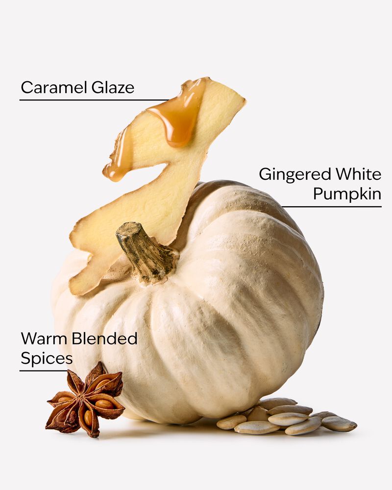 White Pumpkin Single Wick Candle Single Wick Candle