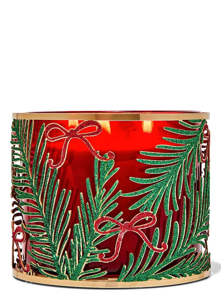 Garland Bows 3-Wick Candle Holder ที่วางเทียนหอม3 ไส้