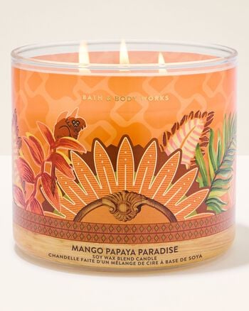 Mango Papaya Paradise 3-Wick Candle เทียนหอม 3 ไส้