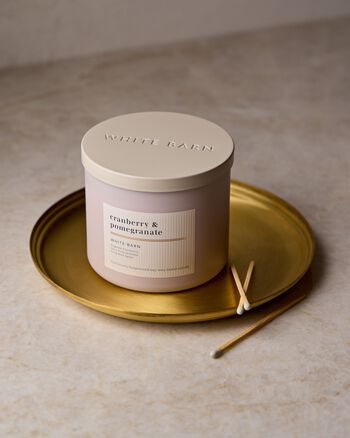 Cranberry & Pomegranate 3-Wick Candle เทียนหอม 3 ไส้