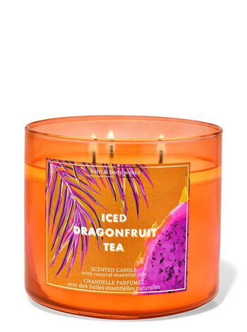 Iced Dragon Fruit Tea 3-Wick Candle เทียนหอม 3 ไส้