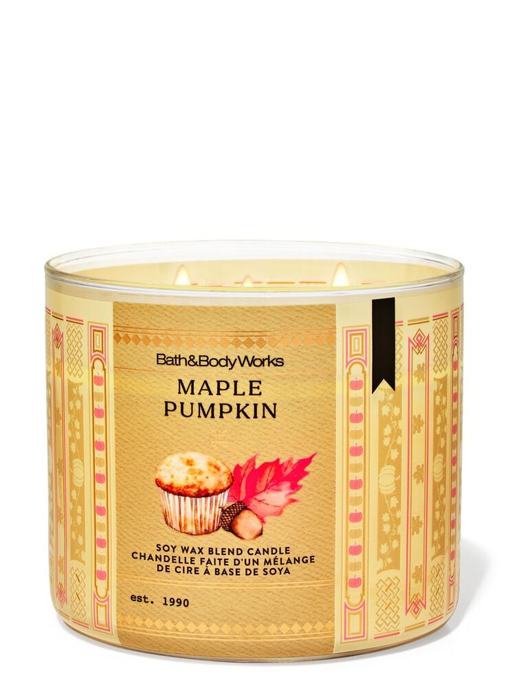 Maple Pumpkin 3-Wick Candle 3-Wick Candle