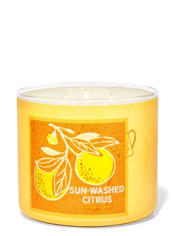 Sun-Washed Citrus 3-Wick Candle เทียนหอม 3 ไส้