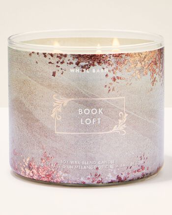 Book Loft 3-Wick Candle เทียนหอม 3 ไส้