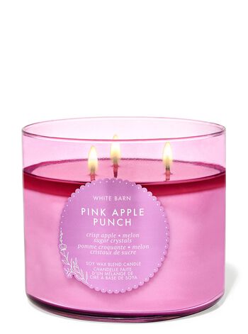 Pink Apple Punch 3-Wick Candle เทียนหอม 3 ไส้