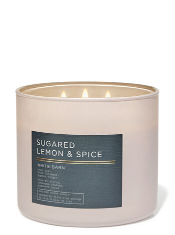 Sugared Lemon & Spice 3-Wick Candle เทียนหอม 3 ไส้
