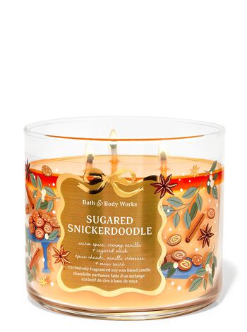 Sugared Snickerdoodle 3-Wick Candle เทียนหอม 3 ไส้
