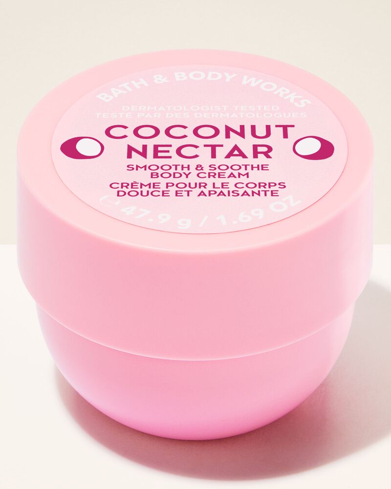 Coconut Nectar Travel Size Smooth & Soothe Body Cream บอดี้ครีมขนาดพกพา