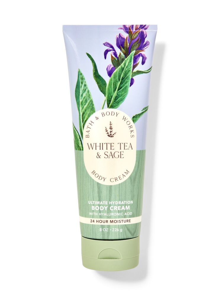 White Tea & Sage Ultimate Hydration Body Cream บอดี้ครีม