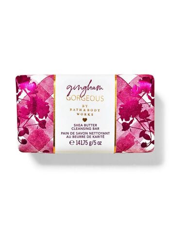 Gingham Gorgeous Shea Butter Cleansing Bar สบู่ก้อน