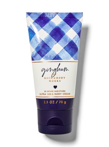 Gingham Travel Size Body Cream Travel Size Body Cream
