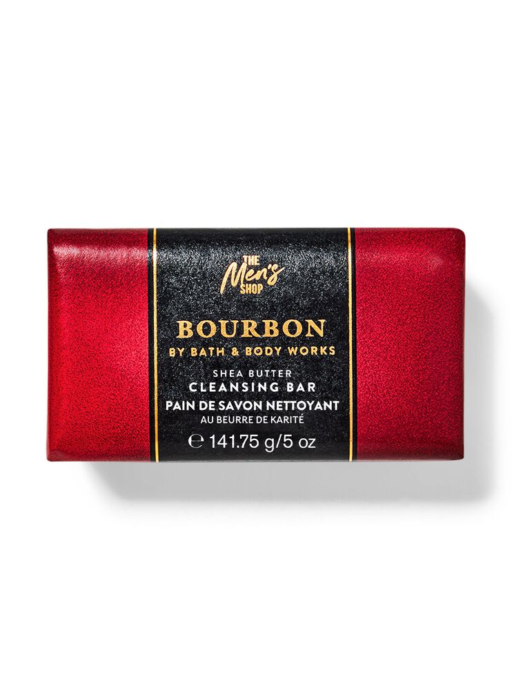 Bourbon Shea Butter Cleansing Bar สบู่ก้อน