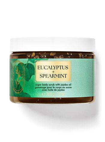 Eucalyptus Spearmint Sugar Body Scrub บอดี้สครับ
