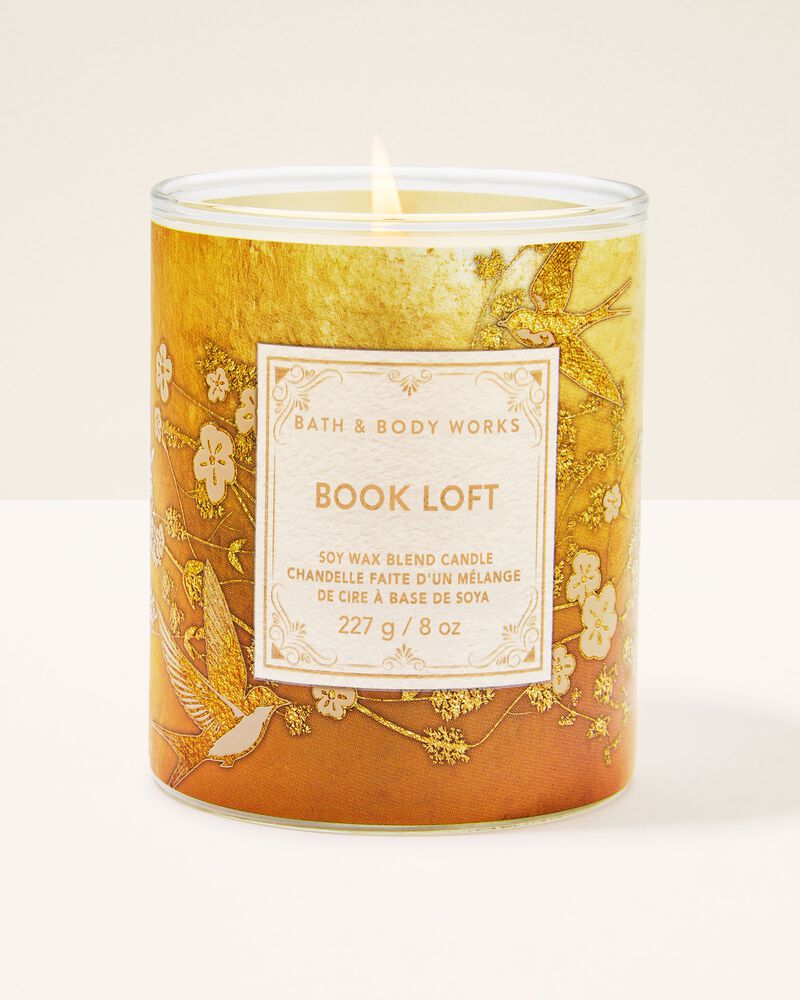Book Loft Single Wick Candle เทียนหอม 1 ไส้