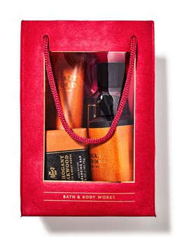 Mahogany Teakwood Gift Bag Set image number null