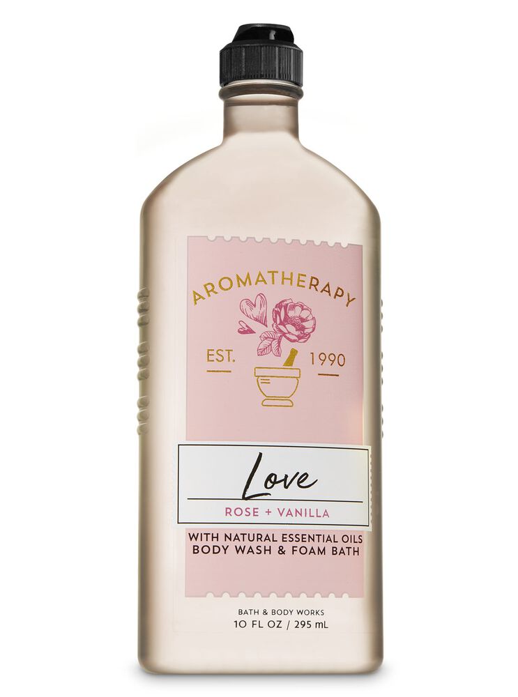 Rose Vanilla Body Wash & Shower Gel สบู่อาบน้ำ