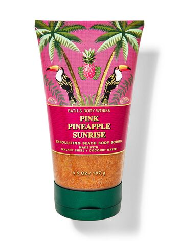 Pink Pineapple Sunrise Exfoliating Beach Body Scrub บอดี้สครับ