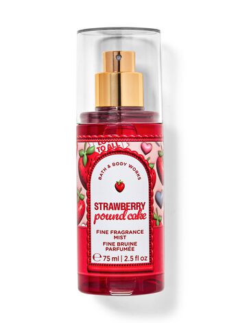 Strawberry Pound Cake Travel Size Fine Fragrance Mist Travel Size Fine Fragrance Mist
