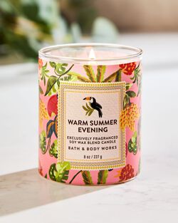 Warm Summer Evening Single Wick Candle image number null