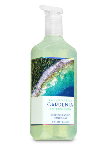 Rainforest Gardenia Exfoliating Hand Soap Deep Cleansing Hand Soap