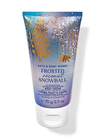 Frosted Coconut Snowball Travel Size Ultimate Hydration Body Cream บอดี้ครีมขนาดพกพา