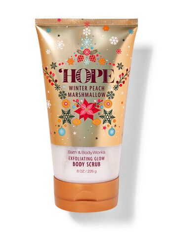 Winter Peach Marshmallow Exfoliating Glow Body Scrub บอดี้สครับ