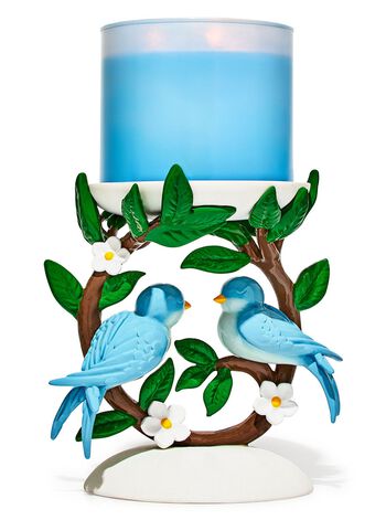 Birds on a Branch Pedestal 3-Wick Candle Holder ที่วางเทียนหอม 3 ไส้
