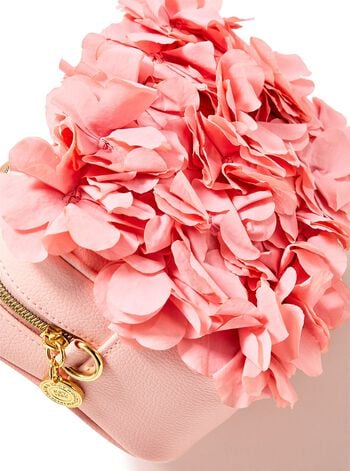 Pink Floral Cosmetic Bag กระเป๋าเครื่องสำอางค์