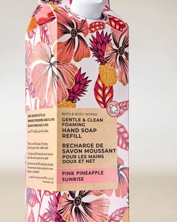 Pink Pineapple Sunrise Gentle & Clean Foaming Hand Soap Refill โฟมล้างมือ