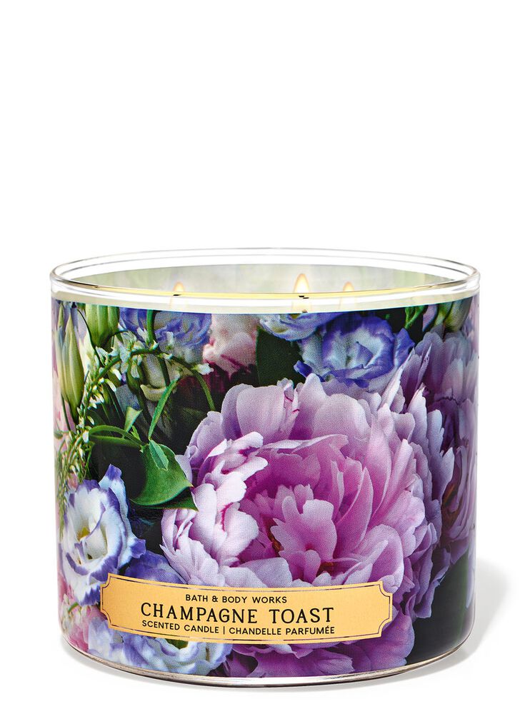 Champagne Toast 3-Wick Candle เทียนหอม 3 ไส้