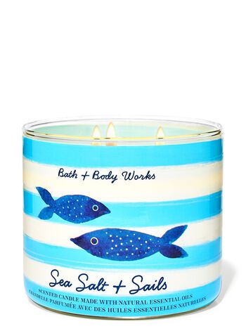 Sea Salt & Sails 3-Wick Candle เทียนหอม 3 ไส้
