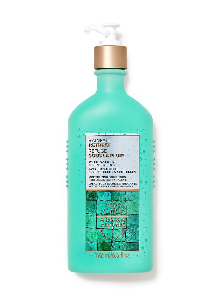Rainfall Retreat: Cucumber Cedarwood Moisturizing Body Lotion บอดี้โลชั่น