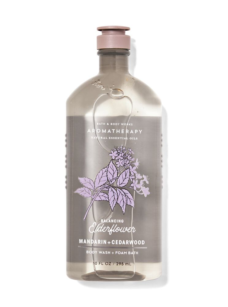 Elderflower Body Wash and Foam Bath สบู่อาบน้ำ