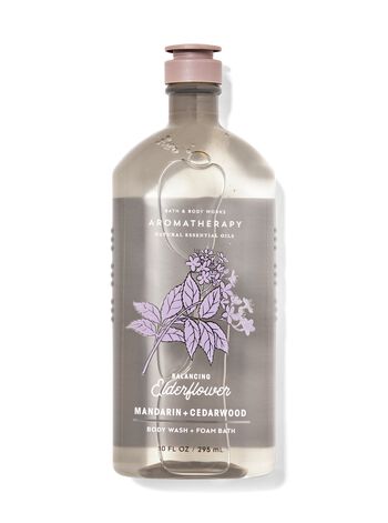Elderflower Body Wash and Foam Bath สบู่อาบน้ำ