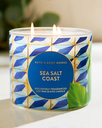 Sea Salt Coast 3-Wick Candle เทียนหอม 3 ไส้